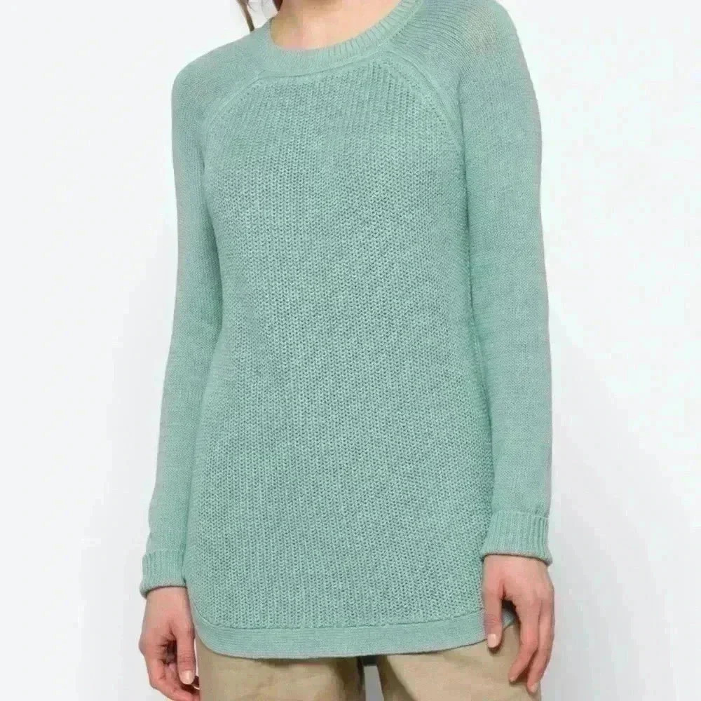 Size M RD Style light blue Rowca Cotton blend crew sweater